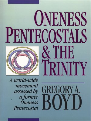 cover image of Oneness Pentecostals and the Trinity